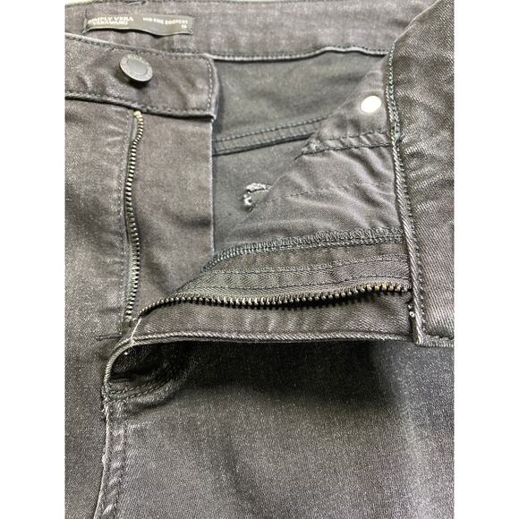 Simply Vera Vera Wang Mid Rise Bootcut Jeans Size 14 Black Denim Normcore Casual - Picture 3 of 7